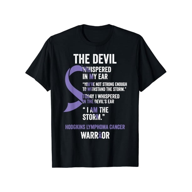 Camiseta de algodón puro con lazo de apoyo para la concientización sobre el linfoma de Hodgkin, informal, transpirable, para hombre.