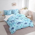 thumbnail image 2 of Erosebridal Kids Boys Dinosaur Twin Bedding Sets, Blue Dino Animal Bedding Comforter Set, Reversible, 7pcs, 2 of 6