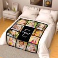 thumbnail image 5 of Personalized Blankets and Throws Photo Blanket Customized Using My Own Photos Customized Blanket Collage Blanket Customized, 5 of 6