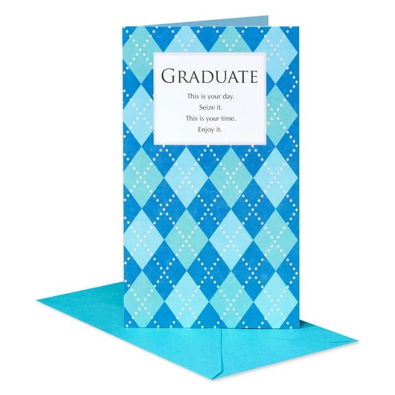 American Greetings Graduation Money/Gift Card Holder for Graduate (Seize Your Day)