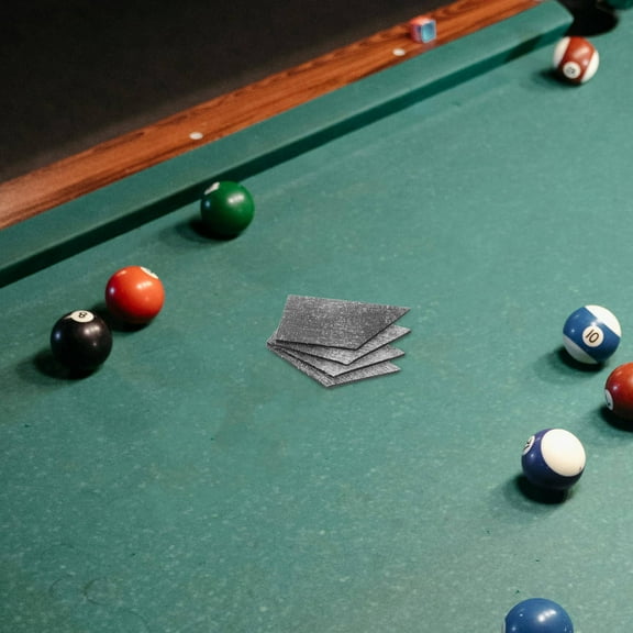 GOOHOCHY 12pcs Billiard Table Cushion Facing Parts Rubber Bumper Replacement Parts Pool Table Rail Cushion Billiards Accessories For Home