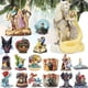 thumbnail image 2 of Adorno colgante de princesa Disney para decoración de árbol de Navidad, figuras de Anime, Blancanieves, Cenicienta, Ariel, adorno de coche para el hogar, 2 of 4