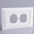 thumbnail image 4 of HONCLL Electric Socket Plug Covers Electrical Receptacle Wall Plate Faceplates Covers Light Switches Socket Cover Enduring, 4 of 11