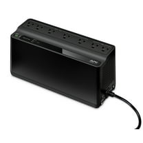 APC UPS 600VA, 330W Battery Backup Power Supply & Surge Protector with USB Charger, BN600U1 (Black), 7 Outlets