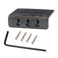 thumbnail image 4 of Soidarity Practical Piano Bridge Rustproof Bridge Tailpiece Wear-resistant Ukulele Saddle Lightweight Guitar Accessories Bass Roller Parts Type3, 4 of 6