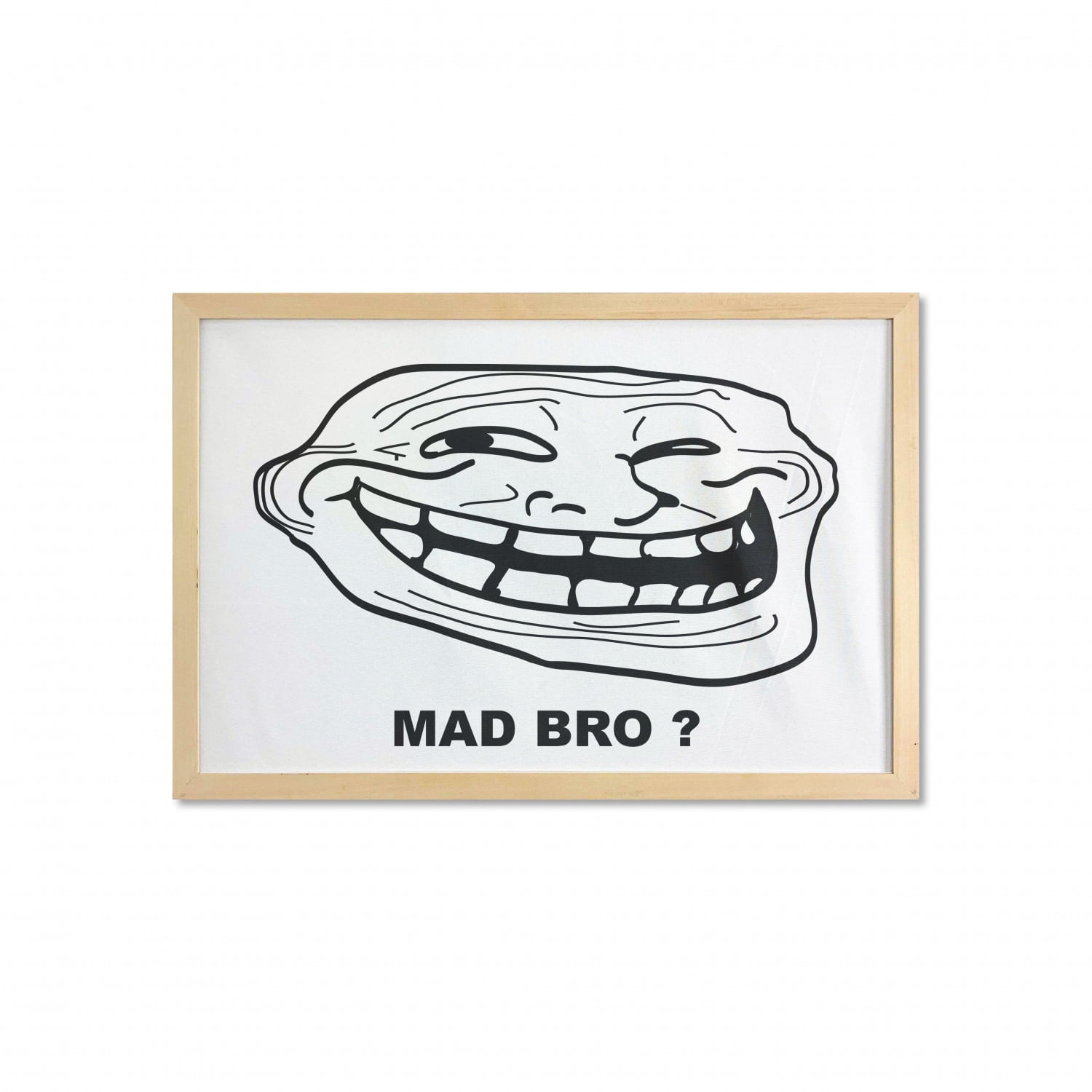 Trollface Canvas Prints for Sale