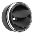 thumbnail image 3 of Dash AC Louver, ABS Round Black Multipurpose Dash Air Conditioning Deflector Low Noise  for RV for Bus for Boat, 3 of 8