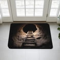 thumbnail image 5 of 3D Textured Door Mat with High Absorption Capacity, Slip-Resistant Bathroom Floor Mat for Indoor Use, Stylish Home Decor Accent for Entryway and Living Space, 5 of 6
