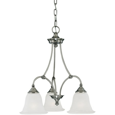 Satin Pewter Five Light Chandelier Chandeliers 3 Light Fixtures With Satin Pewter Finish Metal Material E26 20
