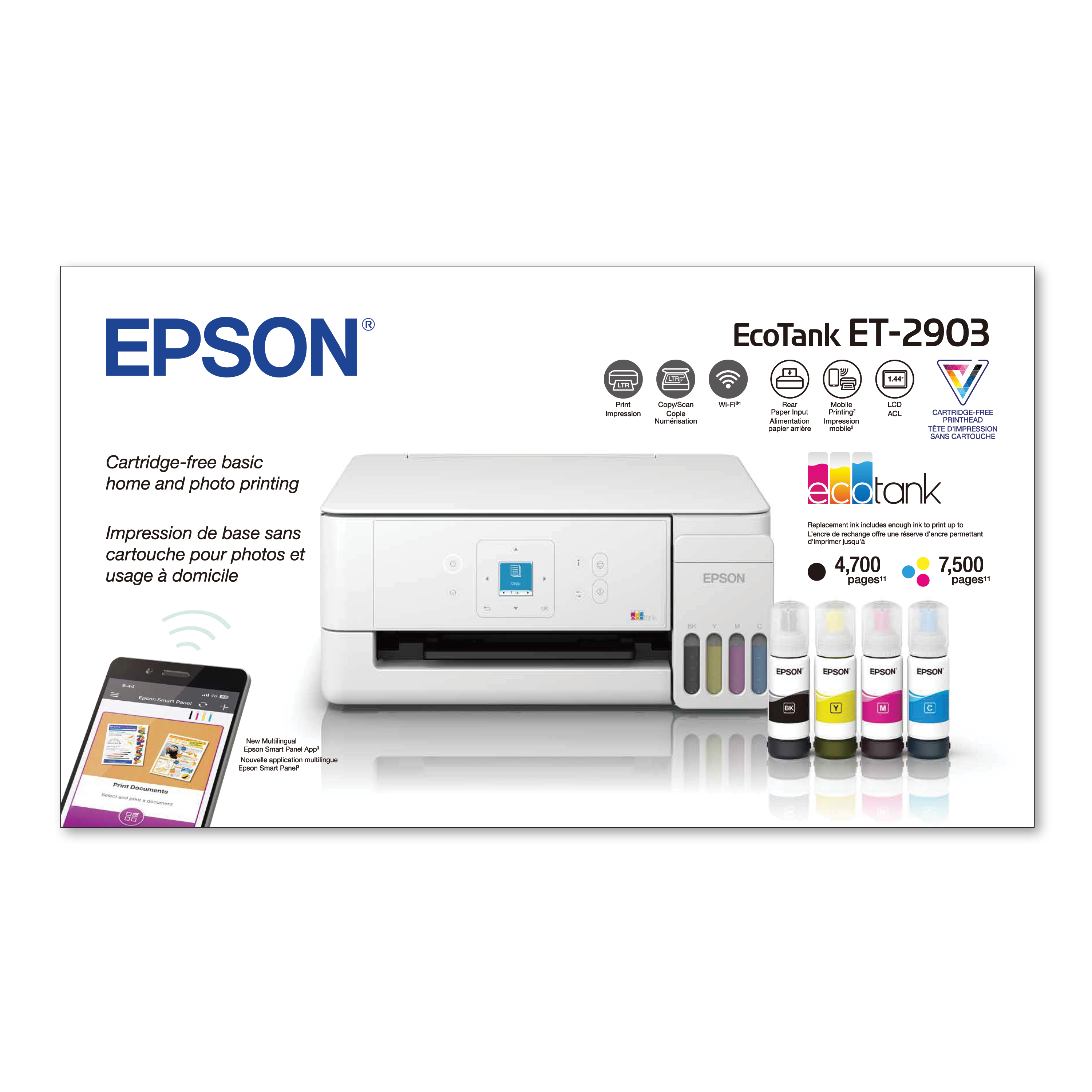 Epson EcoTank ET-2903 Wireless All-in-One Color Printer photo 8