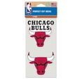 thumbnail image 1 of Chicago Bulls Décalcomanie 4x4 Découpée Ensemble de 2, 1 of 2