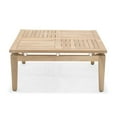 thumbnail image 4 of Amazonia Trieste, 100% FSC Certified Teak, Outdoor Patio Square Coffee Table, 4 of 11