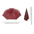 thumbnail image 4 of kakina CMSX Windproof and Rainproof Fishing Umbrella Hat Wearing Umbrella Sunscreen Folding Umbrella Hat Outdoor Sunshade Fishing, 4 of 4