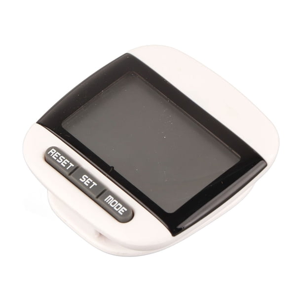Podomètre De Marche Précis – Compteur De Pas, Distance En Km/miles, Calories, écran LCD, Clip Ceinture, Pile AG10 Incluse