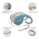 thumbnail image 3 of 3M 5M Dog Retractable Traction Dog Leash Pet Cat Travel Walk Dog Shopping Automatic Flexible Small  Medium Dog Pet Products ShopWise Round, 3 of 10