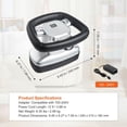 thumbnail image 4 of Professional Handheld Spinal Massager 400-4600RPM Variable Speed for Back Neck Shoulder Pain Relief, 4 of 7