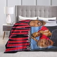 thumbnail image 5 of Blanket Michael Actors B. Jordans Throw Flannel Blankets Warm Soft Cozy Fuzzy Air Conditioning Blanket for Living Room Sofa Bed Gift Blankets for All Seasons 30"x40", 5 of 6