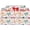 Christmas Bowknot, variant on VIB Kids Bed Sheet Set, Boys/Girls Twin Size Sheets, Microfiber Kids Fitted Sheet and Pillowcase, Breathable and Silky Soft, 3 Piece Christmas Bowknot Printed Twin Bed Sheet