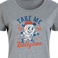 thumbnail image 3 of Instant Message - Take Me To The Ballgame - Women's Any Way Dress, 3 of 7