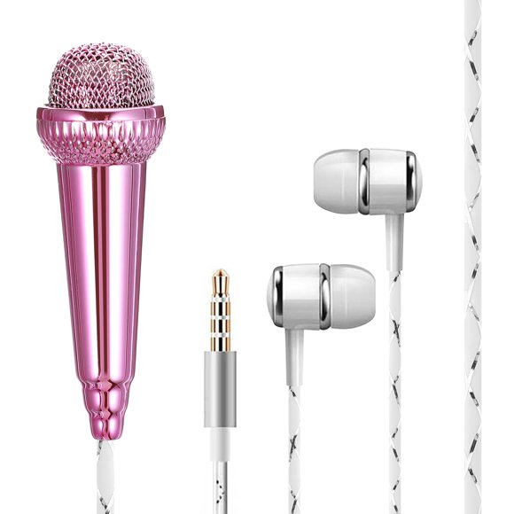 MasteelfCA Microphone Portable Vocal Microphone Miniature Microphone for Voice Recording