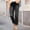 Black, variant on Women's Distressed Straight Leg Jeans Button Zipper High Waist Ripped Denim Cropped Pants with Cuffed Hem & Pockets Sky Blue