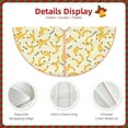 thumbnail image 5 of Bingfone Christmas Tree Skirt Mat Christmas Decoration Interior 30"-Banana, 5 of 8