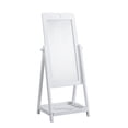 thumbnail image 3 of White Olivia the Fairy Girls Wooden Standing Mirror - Glossy White, 3 of 3