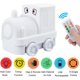 thumbnail image 2 of Luces nocturnas LED para niños Yuede, luz nocturna de silicona recargable por USB con adorables animales, 9 colores cambiantes, sensor táctil y tren con control remoto., 2 of 5