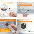 thumbnail image 3 of Thinsony Effective Cleaning Tool For Refrigerator Drain Hole Clog Remover Long-lasting 100cm 1Set, 3 of 6