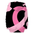 thumbnail image 4 of Ewisvgh Women's Comfy For A Cause Breast Cancer Zip Up S-3Xl Comfy For A Cause Breast Cancer Casual Zip Up Hooded Sweatshirt With Pockets Polyester, Pink XL,Size S-3XL, 4 of 7