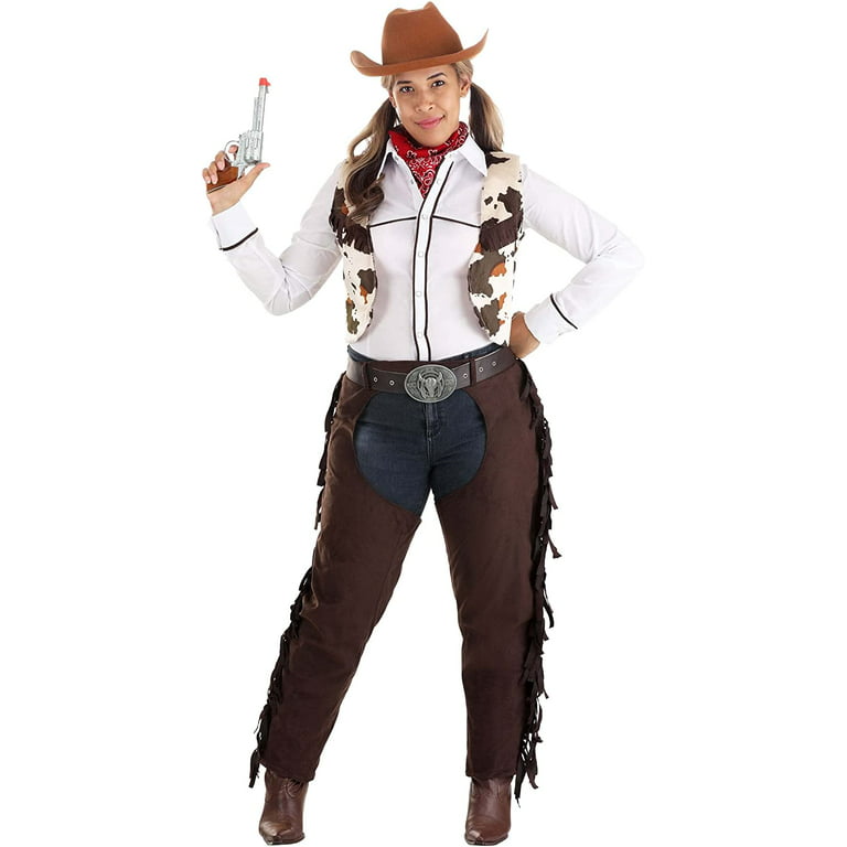 Adult Cowgirl Chaps Costume 