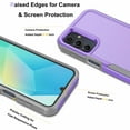 thumbnail image 5 of Samsung Galaxy A16 Case,Sturdy Phone Case for Galaxy A16 2025 6.7 inch,Njjex Shockproof Protection Heavy Duty Armor Hard Plastic & Rubber Rugged Bumper 2-in-1 Case Cover-Purple, 5 of 7