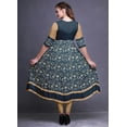 thumbnail image 4 of Bimba Classic Printed Indian Kurtis Tunic Long Anarkali Dress For Women, 4 of 5
