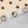 thumbnail image 4 of Feelyou Rustic Texas Stars Black Out Curtains for Teen, Rustic Lodge Cabin Curtains Pack of 2 (42x63 Each), Vinatge Fashion Bedroom Curtains, Curtains and Drapes Home Decor, 4 of 6