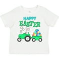 thumbnail image 3 of Inktastic Happy Easter Bunny and Tractor Boys or Girls Toddler T-Shirt, 3 of 5