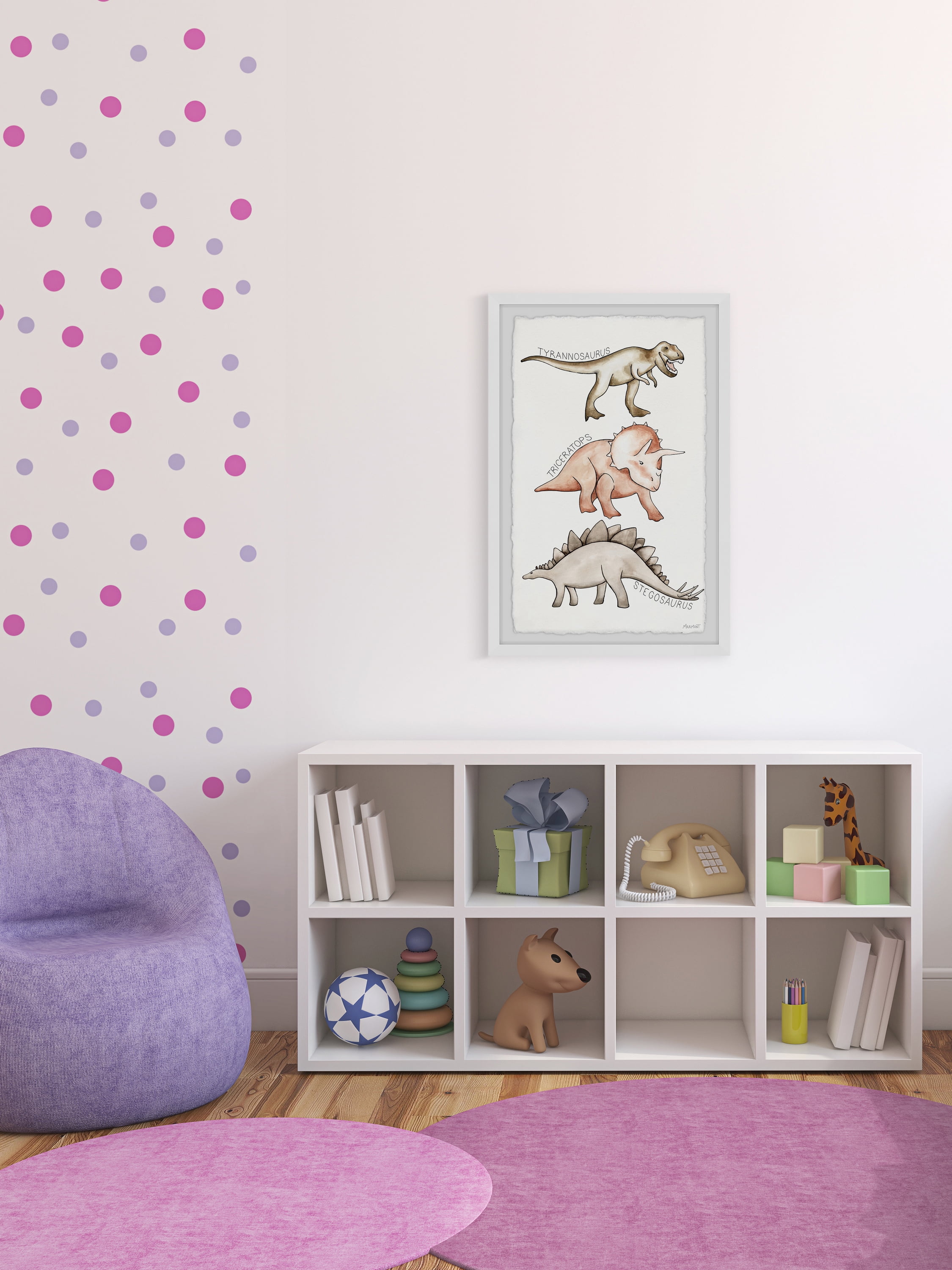 Marmont Hill Prehistoric World Framed Wall Art