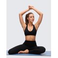 thumbnail image 4 of CRZ YOGA Butterluxe V Neck Twist Back Sports Bra For Women, 4 of 5