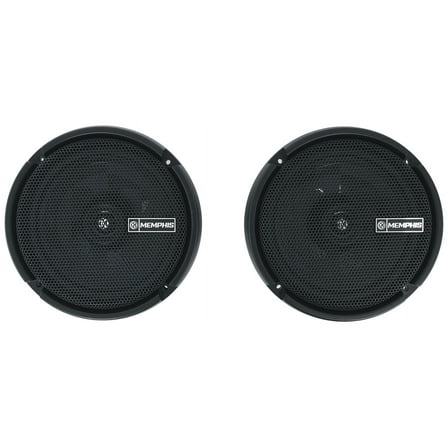 Pair Memphis Audio PRX60S 6.5" 100 Watt Shallow Mount Car Audio Speakers