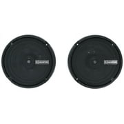 Memphis Audio PRX60S 6.5 Inch Shallow Mount Car Speakers, 100W Peak Power, 2 Ohm Coaxial Speakers, Pair