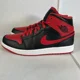 thumbnail image 2 of Ni-k-e Air Jordan 1 Mid Shoes Black Fire Red White DQ8426-060 Men's Size 9 New w/box, 2 of 6
