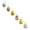 A 1PCS & B 1PCS & C 1PCS & D 1PCS & E 1PCS & F 1PCS, variant on 6/5/1pcs Easter Felt Egg Hanging Ornament Colorful Painted Easter Egg Home Wall Tree Hanging Basket Fillers Wall Decoration Tassel Ornament Party Supplies