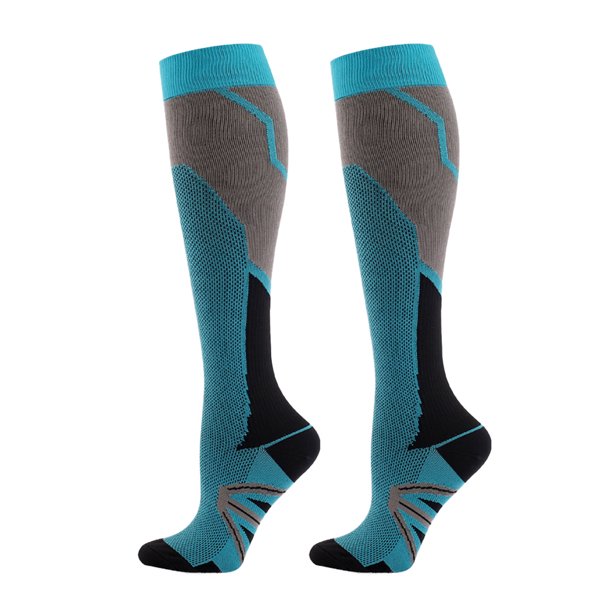Calcetines de compresión deportivos para hombres y mujeres: protegen los músculos de lesiones deportivas