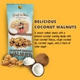 Crazy Go Nuts Walnuts MMF7 Coconut Glazed Walnuts, Healthy Snacks, Vegan, Gluten Free