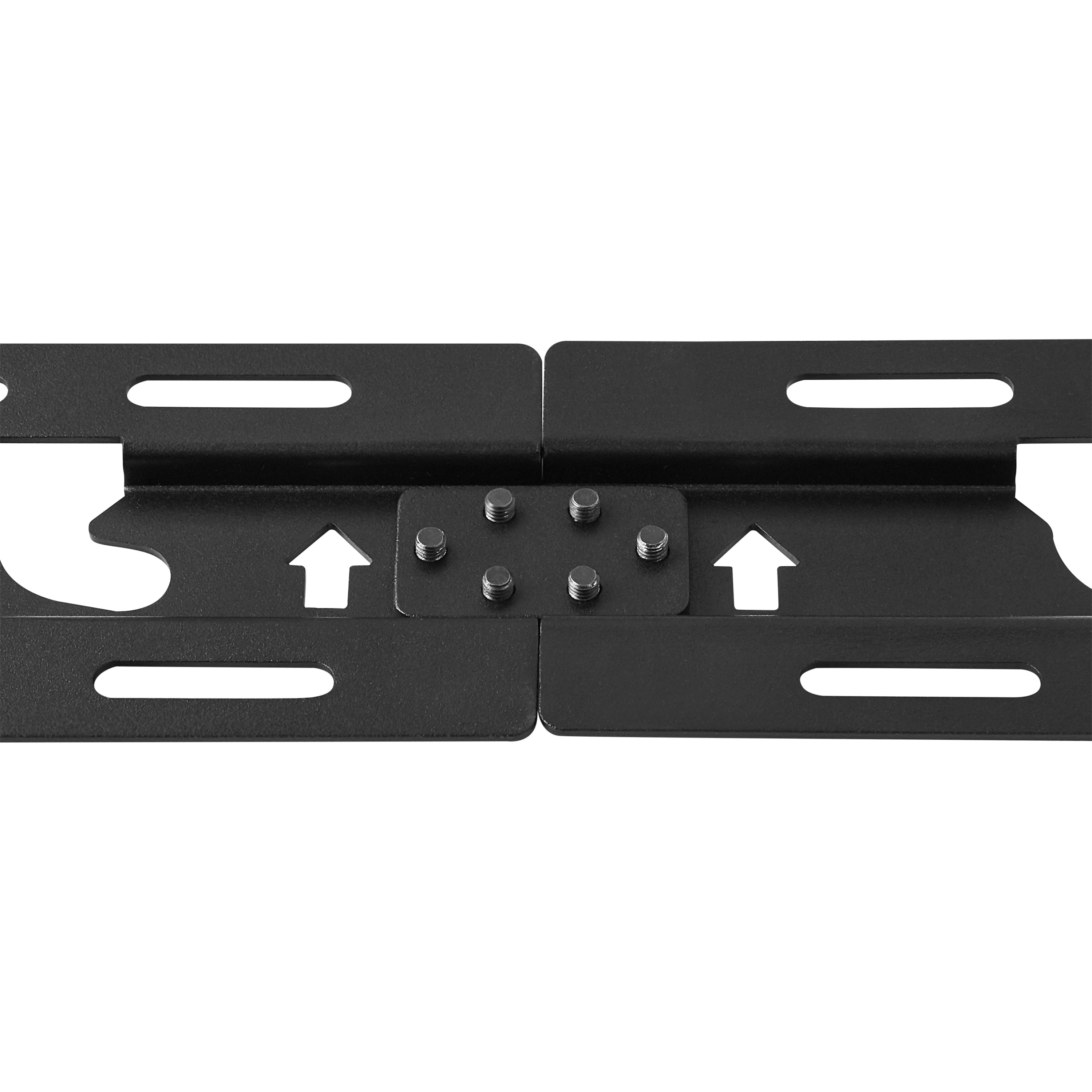 onn. Slim Fixed TV Wall Mount for 24" to 90" TVs, Holds up to 150 Pounds, Black