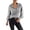Grey, variant on Quarter Zip Pullover Sweaters for Women Long Sleeve Relaxed Fit Casual Collared Knit Polo Sweater Fall Winter Clothes