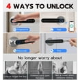 thumbnail image 7 of Anweller Fingerprint Door Knob Keyless Entry Door Lock with Keypad Handle, Smart Lock, Easy Installation, Silver, 7 of 7