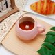 thumbnail image 4 of Taza de café Koolkatkoo Cat Ceramic 3D Animal Inside 350 ml, rosa, 4 of 7