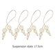 thumbnail image 2 of 4 piezas de adornos colgantes Minimalismo Boho Bead Pendant para puerta de pared (C) Ehuebsd Libre de BPA, 2 of 6