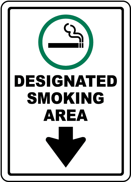 5-Pack CGSignLab No Smoking 16x16 Ghost Aged Blue Premium Brushed Aluminum Sign