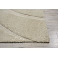 thumbnail image 3 of Nourison Austin Cream Shag Area Rug, 3 of 4